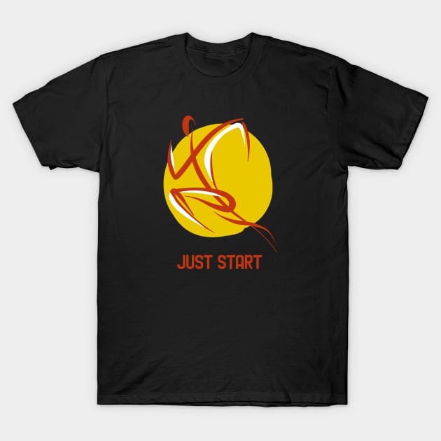 Just START! T-Shirt by Your_wardrobe